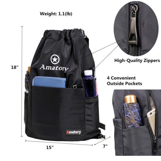 Amatory online drawstring backpack